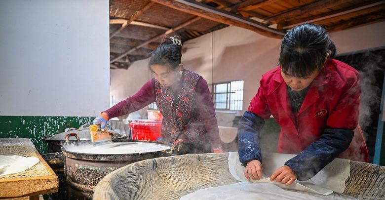 荞麦豆皮 冬日飘香