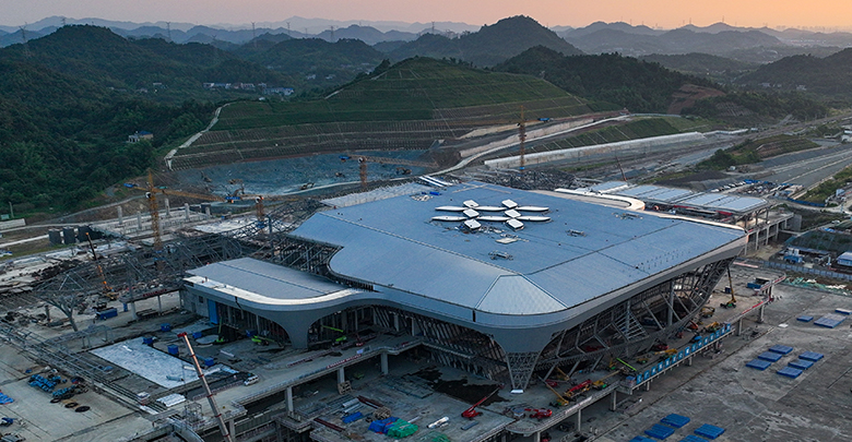 长沙高铁西站建设加速推进