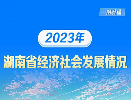 划重点！一图看懂2023年湖南省经济社会发展情况→