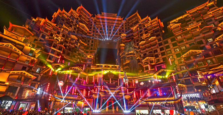 春节假期游人如织