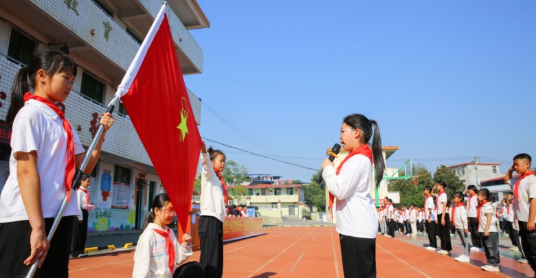 高举队旗跟党走 争当时代接班人