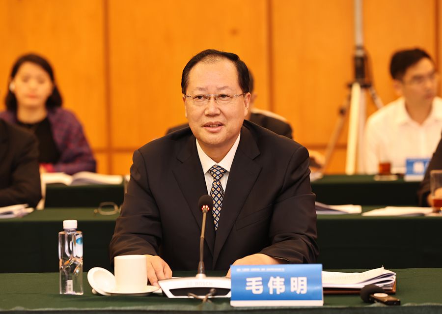 毛伟明与在粤知名湘籍企业家座谈