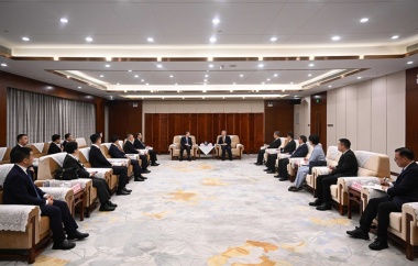 视频丨沈晓明会见谢国民一行