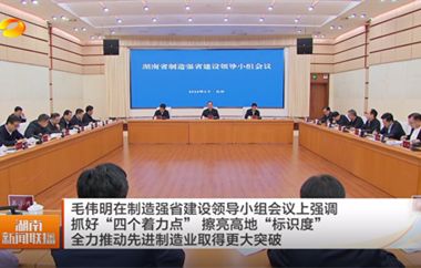 视频丨毛伟明在制造强省建设领导小组会...