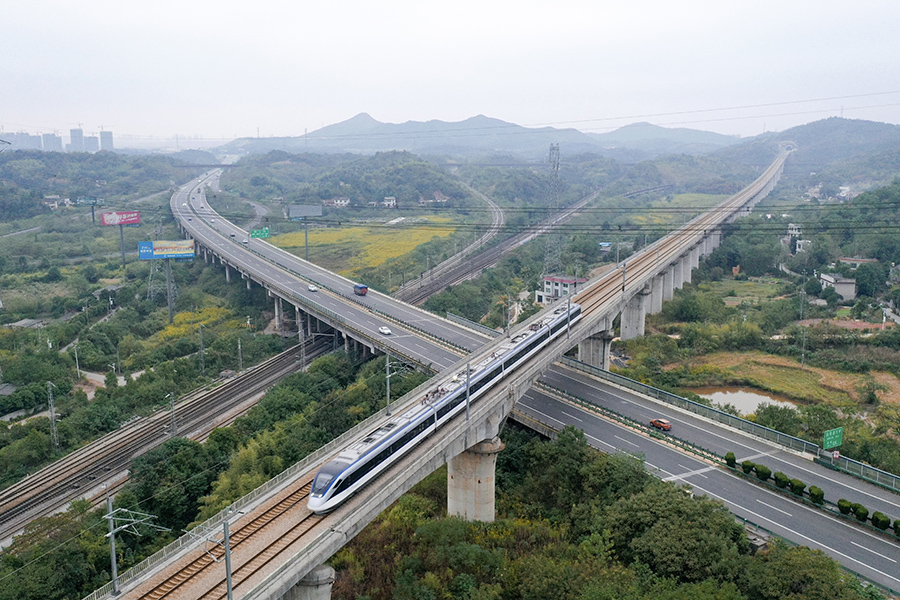 长株潭城际铁路图片